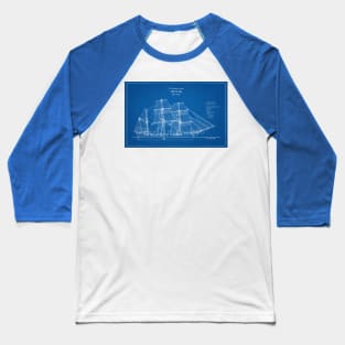 United States Revenue Cutter Spencer - AD Baseball T-Shirt